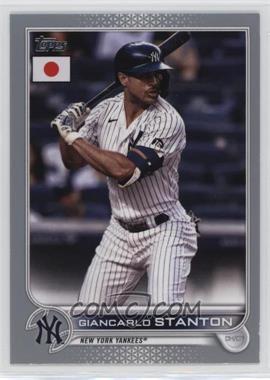 2022 Topps Japan Edition - [Base] - Platinum #76 - Giancarlo Stanton /1
