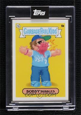 2022 Topps MLB x Garbage Pail Kids: Series 1 Keith Shore - [Base] - Silver Framed Artist Proof #6a - Bobby Witt Jr. - Bobby Bubbles /49 [Uncirculated]