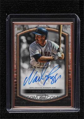 2022 Topps Museum Collection - Framed Hall of Fame Autographs #HOFA-WB - Wade Boggs /10