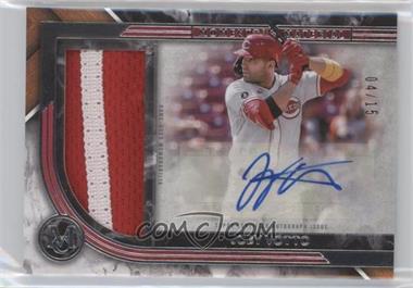 2022 Topps Museum Collection - Momentous Material Jumbo Patch Autographs #MMJPA-JV - Joey Votto /15