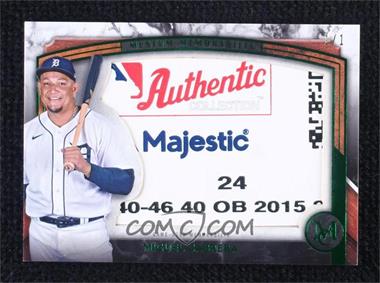 2022 Topps Museum Collection - Museum Memorabilia - Laundry Tags #MMLT-MCA - Miguel Cabrera /1