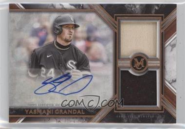 2022 Topps Museum Collection - Swatches Dual Relic Autographs - Copper #SWDRA-YG - Yasmani Grandal /50
