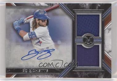 2022 Topps Museum Collection - Swatches Dual Relic Autographs #SWDRA-BBI - Bo Bichette /299