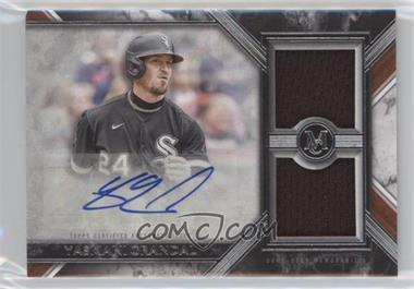 2022 Topps Museum Collection - Swatches Dual Relic Autographs #SWDRA-YG - Yasmani Grandal /357