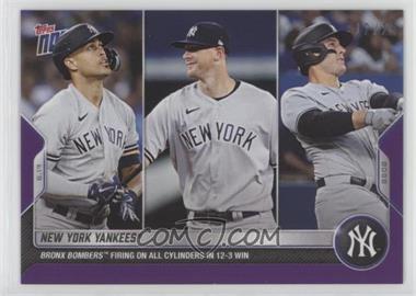2022 Topps Now - [Base] - Purple #366 - New York Yankees /25