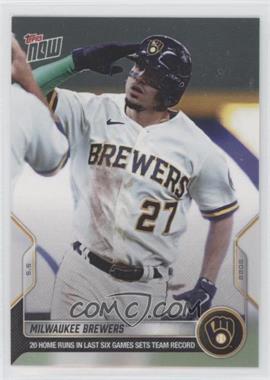 2022 Topps Now - [Base] #132 - Milwaukee Brewers /325