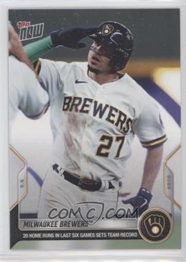 2022 Topps Now - [Base] #132 - Milwaukee Brewers /325
