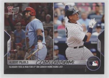 2022 Topps Now - [Base] #880 - Albert Pujols, Alex Rodriguez /1802