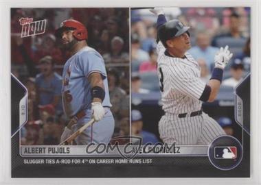 2022 Topps Now - [Base] #880 - Albert Pujols, Alex Rodriguez /1802