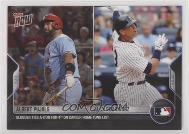 2022 Topps Now - [Base] #880 - Albert Pujols, Alex Rodriguez /1802