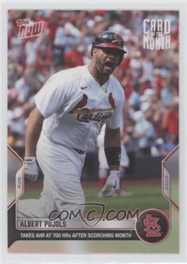 2022 Topps Now Card of the Month - [Base] #M-AUG - Albert Pujols
