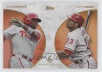 Ryan Howard, Bobby Abreu #/5