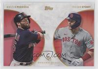 Dustin Pedroia, Trevor Story #/10