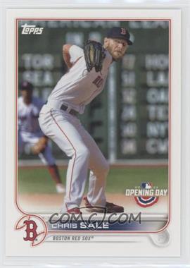 2022 Topps Opening Day - [Base] #142 - Chris Sale