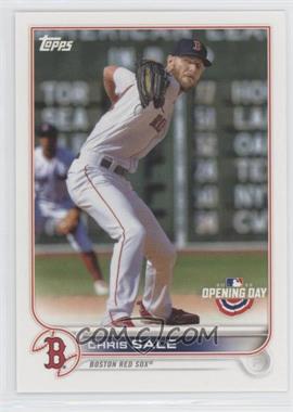 2022 Topps Opening Day - [Base] #142 - Chris Sale