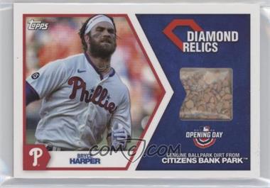 2022 Topps Opening Day - Diamond Relics #DR-BH - Bryce Harper