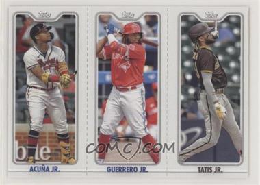 2022 Topps Opening Day - Triple Play #TPC-10 - Ronald Acuña Jr., Vladimir Guerrero Jr., Fernando Tatis Jr.