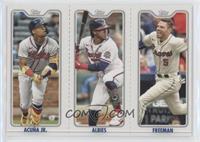 Ronald Acuña Jr., Ozzie Albies, Freddie Freeman