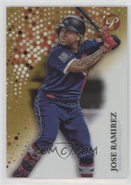 2022 Topps Pristine - [Base] - Gold Refractor #284 - Jose Ramirez /50