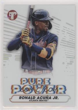 2022 Topps Pristine - Pure Power #PP-5 - Ronald Acuña Jr.