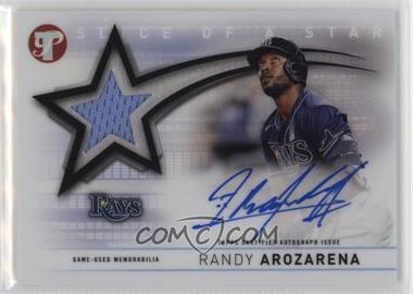 2022 Topps Pristine - Slice of the Star Autograph Relics #SSAR-RA - Randy Arozarena