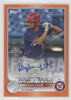 Daylen Lile #/25