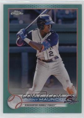 2022 Topps Pro Debut - Chrome - Aqua Refractor #PDC-175 - Ronny Mauricio /75