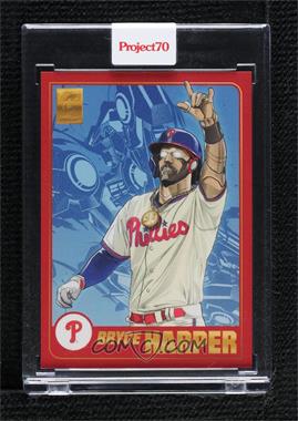 2022 Topps Project 70 - Online Exclusive [Base] #814 - Quiccs - Bryce Harper (2001 Topps Baseball) /1093 [Uncirculated]