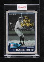 The Shoe Surgeon - Babe Ruth (1965 Topps Baseball) [Uncirculated] #/1,013