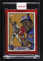 Mimsbandz - Joe Carter (1993 Topps Baseball) [Uncirculated] #/693