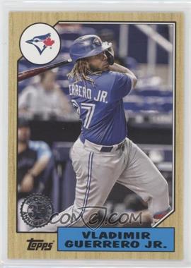 2022 Topps Series 1 - 1987 Topps Baseball 35th Anniversary #T87-80 - Vladimir Guerrero Jr.