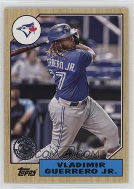 2022 Topps Series 1 - 1987 Topps Baseball 35th Anniversary #T87-80 - Vladimir Guerrero Jr.