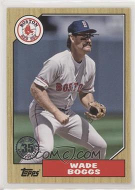 2022 Topps Series 1 - 1987 Topps Baseball 35th Anniversary #T87-86 - Wade Boggs