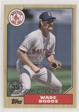 2022 Topps Series 1 - 1987 Topps Baseball 35th Anniversary #T87-86 - Wade Boggs