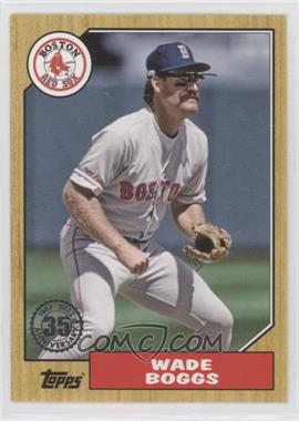 2022 Topps Series 1 - 1987 Topps Baseball 35th Anniversary #T87-86 - Wade Boggs