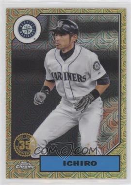 2022 Topps Series 1 - 1987 Topps Chrome Silver Pack Series 1 Mojo #T87C-87 - Ichiro