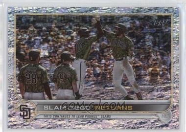 2022 Topps Series 1 - [Base] - Foilboard #125 - Checklist - Slam Diego Returns (Tatis Continues to Lead Padres Slams) /390