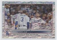 Checklist - Moving On! (Chris Taylor Walks Off The NL Wild Card Game) #/390