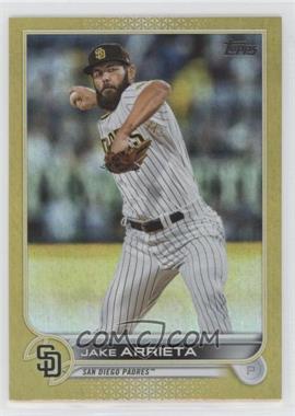 2022 Topps Series 1 - [Base] - Gold Foil #214 - Jake Arrieta