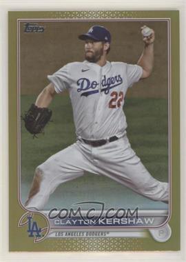 2022 Topps Series 1 - [Base] - Gold Foil #41 - Clayton Kershaw