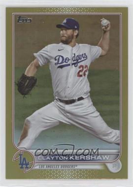 2022 Topps Series 1 - [Base] - Gold Foil #41 - Clayton Kershaw