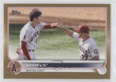 2022 Topps Series 1 - [Base] - Gold #159 - Angels /2022