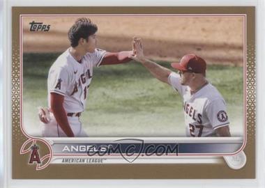 2022 Topps Series 1 - [Base] - Gold #159 - Angels /2022