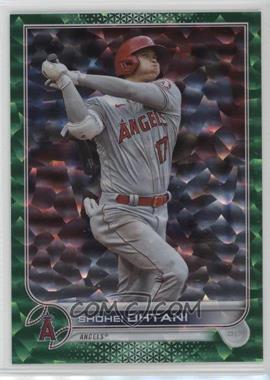 2022 Topps Series 1 - [Base] - Green Foil #1 - Shohei Ohtani /499