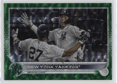 2022 Topps Series 1 - [Base] - Green Foil #121 - New York Yankees /499