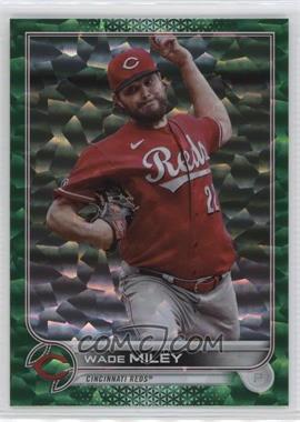 2022 Topps Series 1 - [Base] - Green Foil #203 - Wade Miley /499