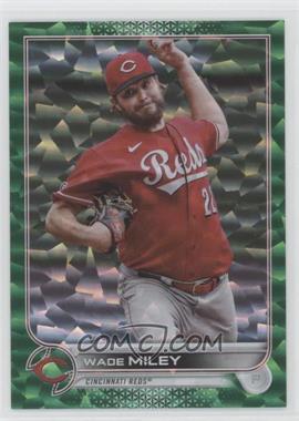 2022 Topps Series 1 - [Base] - Green Foil #203 - Wade Miley /499