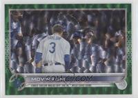 Checklist - Moving On! (Chris Taylor Walks Off The NL Wild Card Game) #/499