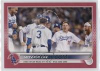 Checklist - Moving On! (Chris Taylor Walks Off The NL Wild Card Game) #/50