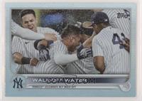 Checklist - Walk-Off Water (Yankees Celebrate Key Walk-Off)